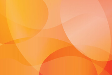 template background Soft Orange Abstract Circles