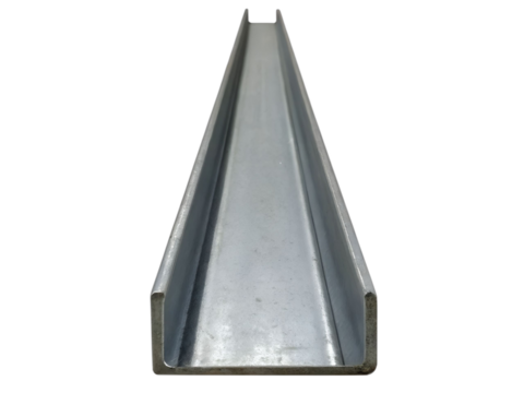 Galvanized steel c channel profile for construction and industrial applications