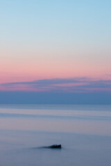 Sunrise sky gradient