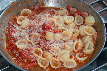 Gnocchi with tomato sauce