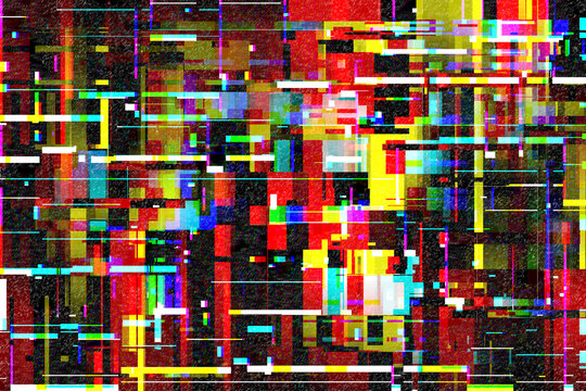 Glitch Texture Overlay