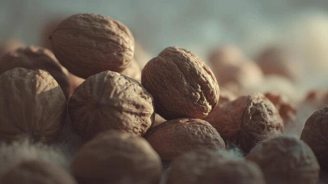 nuts and dried fruit, nuts, walnuts