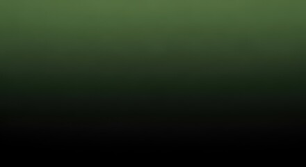 Obraz premium Abstract green to black gradient background texture