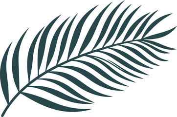 Fototapeta premium Elegant Leaves and Foliage Illustration Collection. Botanical Leaf and Foliage Design Set. Tropical Leaves and Greenery Artwork. Natural Foliage and Leaf Composition. Decorative Botanical Leaf Element