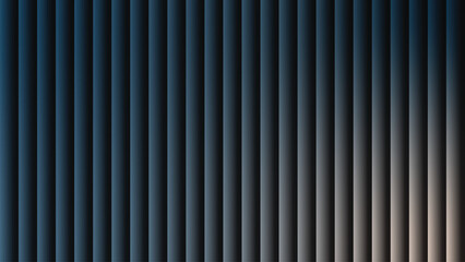 Obraz premium Abstract vertical stripes with a gradient from dark blue to light beige create a textured background for various design applications