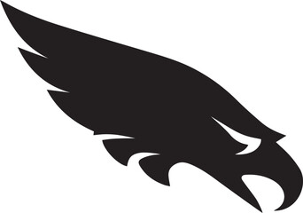 Vector Falcon Logo Icon for Modern Branding, Wildlife, Bird of Prey, Adventure, Outdoor, Eco-Friendly Business, Minimalist Design, Speed, Strength, and Professional Graphic Illustration