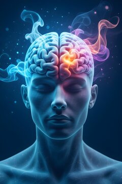 3d rendered illustration of human brain