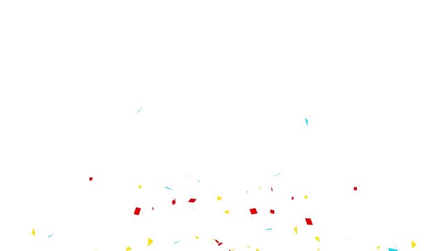 realistic confetti popper explosion transparent alpha channel. Colorful Isolated Confetti party popper Explosion confetti Blast Realistic On Transparent Background / Green Screen / Alpha Matte Channel