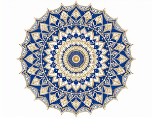 ornamental round lace pattern