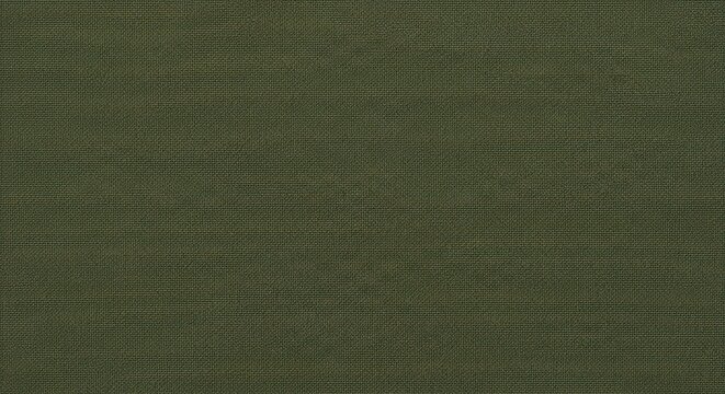 Detailed olive green canvas texture background for design