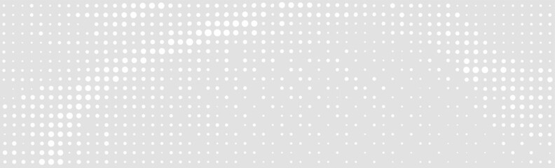 Dot white gray wave halftone vector background. Network, artificial intellegence, big data, web, technology wallpaper 10 eps