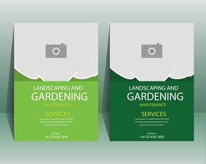 Modern Garden Maintenance Service Flyer