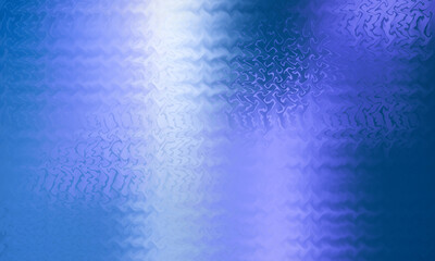Naklejka premium Abstract cool blue and purple gradient textured background with vertical light reflection