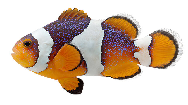 clownfish isolated on a white background