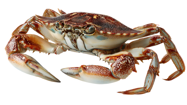 crab isolated on a white background