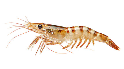 shrimp isolated on a white background