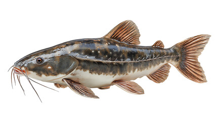 catfish isolated on a white background