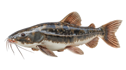 catfish isolated on a white background
