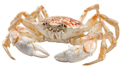 crab shell isolated on a white background