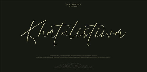 Elegant oriental luxury classic serif fonts and number decorative vintage retro for logo branding. vector illustration