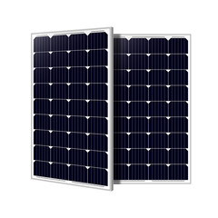 High quality solar panel isolated on white background. Ideal for renewable energy projects, eco-friendly designs, green technology concepts, sustainability visuals, presentations, and infographics.