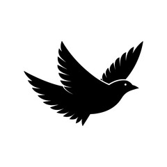 Obraz premium silhouette of a dove