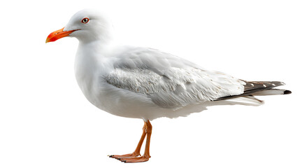 seagull isolated on a white background