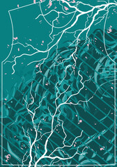 Modern Abstract Sports Jersey Background Design Vector for Football Cricket Racing Basketball and All Team Sports Uniform Template