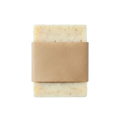 Natural Castile Soap Bar with Kraft Paper Band