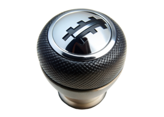 Gear knob cover isolated on white background