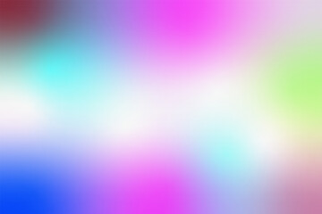 Abstract colorful background with bokeh lights and rainbow gradient design