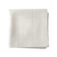 Folded Cream Monk's Cloth for Punch Needle