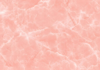 Close up of a pink marble stone with white veins and a smooth texture