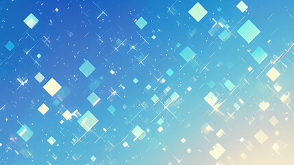 青いキラキラの背景