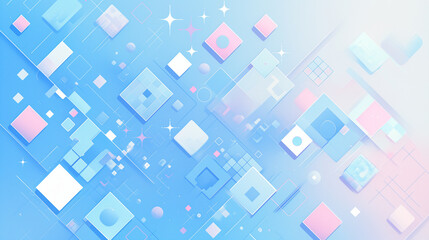 青いキラキラの背景