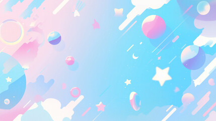 青いキラキラの背景