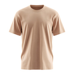 Tan men's classic t-shirt png