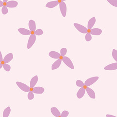 seamless pattern with butterflies