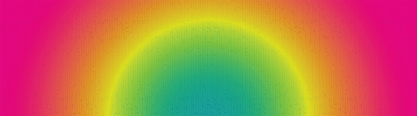 Panorama Circle Colourful on Technology Background,Rainbow and Connection Concept design,Vector illustration.