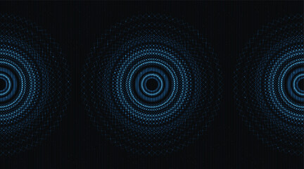 Circle System Technology Background,Digital and electronic Concept design,Vector illustration.