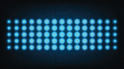 Light Neon Technology Background,Digital and Connection Concept design,Vector illustration.