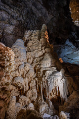 The Frasassi Caves are underground karst caves located in the municipality of Genga, in the province of Ancona, within the Gola della Rossa and Frasassi Regional Natural Park.