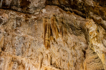 The Frasassi Caves are underground karst caves located in the municipality of Genga, in the province of Ancona, within the Gola della Rossa and Frasassi Regional Natural Park.