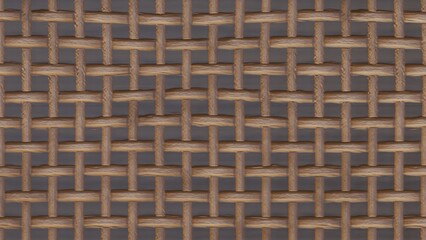 High Resolution Rattan Texture | Seamless Natural Wicker Weave Background | Boho Furniture Material Pattern