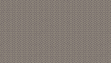Seamless Taupe and Beige Woven Geometric Pattern Background