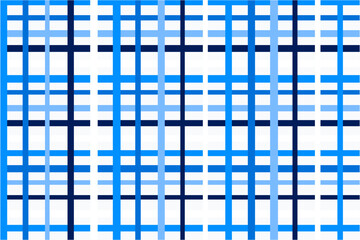 Cool blue abstract plaid pattern design for wallpaper or fabric