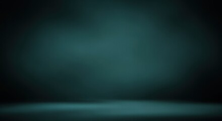 Smooth gradient teal background with subtle shadow effect