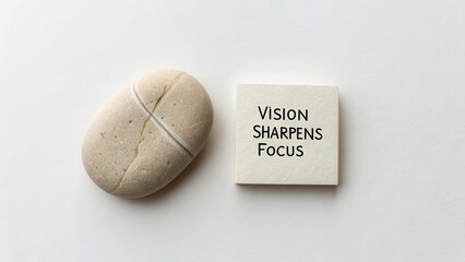 Vision Sharpens Focus Stone and Note on Minimalist Surface