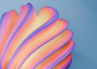 Colorful abstract graphic shape design