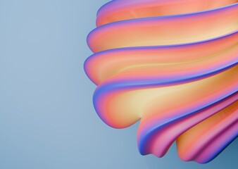 Colorful abstract graphic shape design